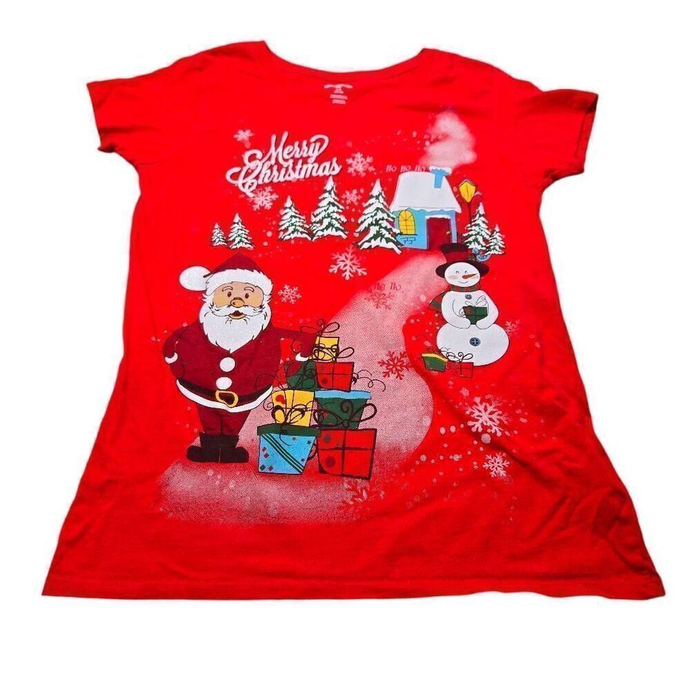 Holiday Time Christmas shirt L12/14
